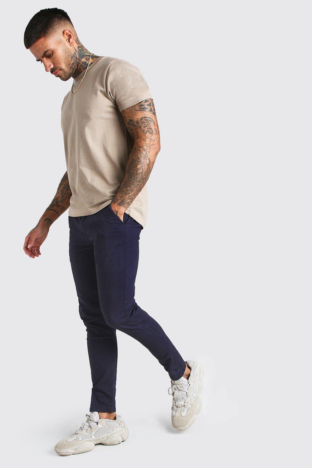 Pantalones chinos pull and bear hombre hot sale